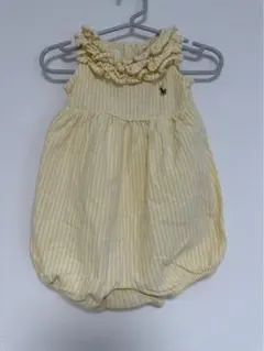 【美品】ラルフローレン　ベビー　ロンパース　ストライプ