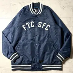 FTC TEAM VARSITY JACKET ナイロン スタジャン XL