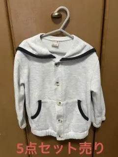 petit main セーラーカラー トップス 100cm