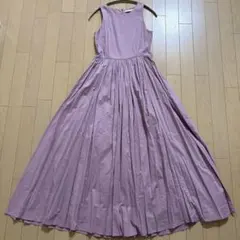MARIHA マリハ ロングワンピース 夏のレディのドレス ラベンダー