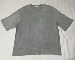 GU ポケットTシャツ グレー