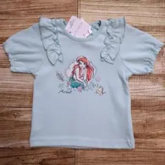 新品 未使用 ディズニープリンセス アリエル 半袖 Tシャツ 90