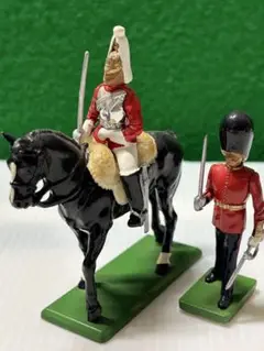 Britain社 ブリテン社 兵隊 フィギュア ビンテージ 馬セット レア Britain社 ブリテン社 兵隊 フィギュア ビンテージ 4点セット⑤