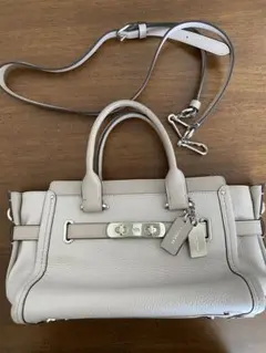 【美品】coach コーチ　トートバッグ　肩掛け　レザー　2way