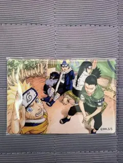 NARUTOマグネットステッカーコレクション　ナルト　シカマルチョウジキバネジ