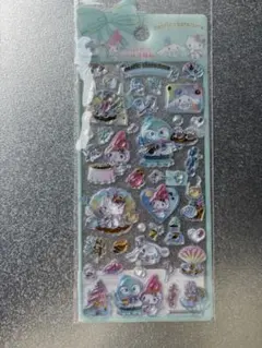 サンリオ　ぷくぷくシール　海外限定　正規品　ハンギョドン　立体シール　3Dシール