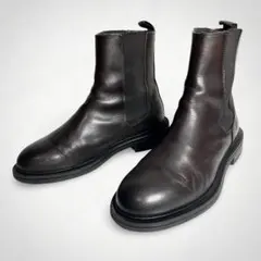 ZARA ザラ サイドゴアブーツ ダークブラウン 26.0 美品