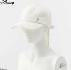 ディズニー　しまむら　ちはる　帽子　キャップ　シンデレラ　ホワイト　リボンのサムネイル