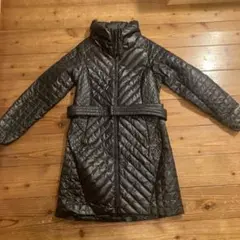 エディーバウアー　ロングダウンジャケット黒