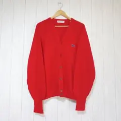 70s IZOD LACOSTE USA製 アクリルニットカーディガン
