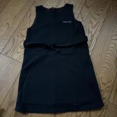 COMME CA ISM ブラック ワンピース