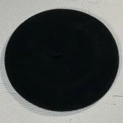 比較的美品 MHL. ウール ベレー帽 マーガレットハウエル ブラック 黒