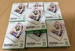 チェキフィルムINSTAX MINI10枚×8箱 有効期限27年9月、10月 - メルカリ