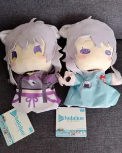 hololive ホロライブ 猫又おかゆ パペットぬいぐるみ　２種セット