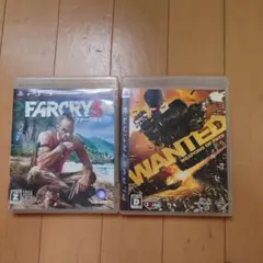 商品説明必読】ps3ソフトセット　ファークライ3 WANTED　読み込み確認済み