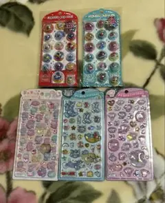 サンリオ うるちゅるポップシール カプセルポップシール 5枚セット