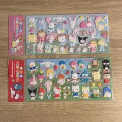 キャラクターずかんシール2種☆彡匿名配送