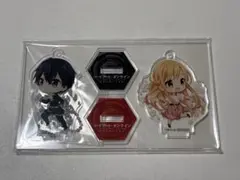 ソードアート・オンライン キリト　アスナアクリルスタンドキーホルダー