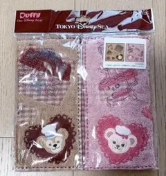 ダッフィー シェリーメイ　ミニタオルセット 東京ディズニーシー　未開封