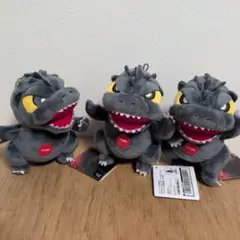 ROUND1　GODZILLA　サウンドギミック付きマスコット　全3種セット②