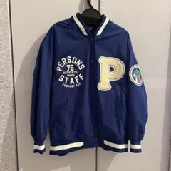 !値下げ!美品!パーソンズ スタジャン 青!
