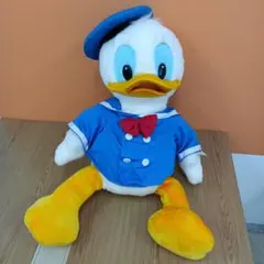 当時物　東京ディズニーランド　ドナルドダック　ぬいぐるみ　特大サイズ　レトロ