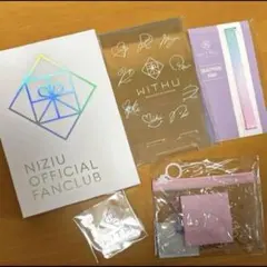 NiziU FC 更新特典　withU スマホスタンド　スマホバンド