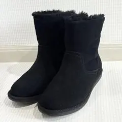 美品 エンチャンテッド ブラックスエード ショートブーツ M