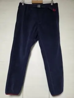 グラミチ Gramicci ネイビー フリース イージーパンツ L ユーズド