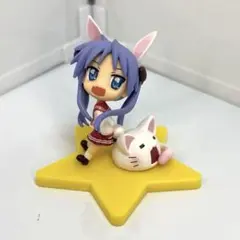 らき⭐︎スタ　ミニディスプレイ　フィギュア とう柊かがみ　高さ約5センチ