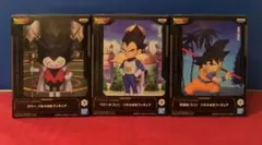 ドラゴンボールDAIMAパネル付 フィギュア 孫悟空　ベジータ　ゴマー