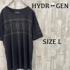 古着 HYDROGEN 半袖Tシャツ スパンコール サイズL ブラックのサムネイル