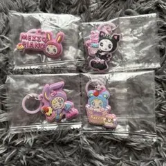 ぷっくりめじるしアクセサリー　メゾピアノ　4つセット