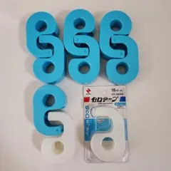 ニチバン セロテープ　カッター　 CT 15DCS 　9個セットのサムネイル