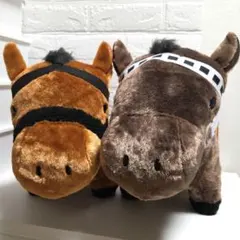 サラコレ ふわふわBIGぬいぐるみ ミスターシービー エフフォーリア 2体セットのサムネイル