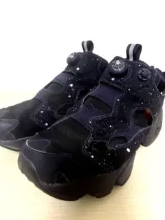 美品 REEBOK PUMP FURY OG 宇宙柄 ネイビー 紺 紫 24cm - メルカリ