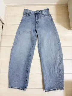 ZARA ワイドデニムパンツ サイズ32