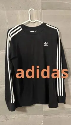 adidas 3-Stripes Tシャツ ブラック✖️ホワイトのサムネイル