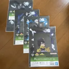 僕のヒーローアカデミア クリアファイル＆ステッカーセット