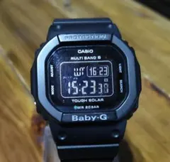 Casio Baby-G 電波ソーラーブラック