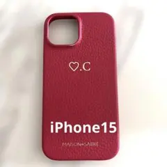 MAISON de SABRE iPhone15ケース ピンクのサムネイル
