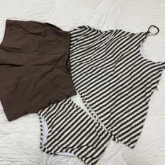 【試着のみ】CIAO PANIC TYPYセパレート水着 ブラウン Lサイズ