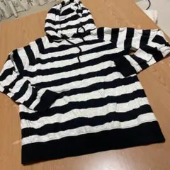BEAMS BOY ストライプパーカー