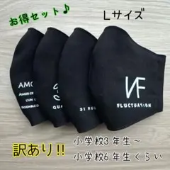 訳あり‼︎ お得セット♪ ハンドメイドマスク　✿︎Lサイズ✿︎