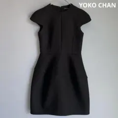 美品☆YOKO CHAN ヨーコチャン☆フレンチスリーブワンピース バルーンのサムネイル