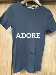 ADORE ブラック　半袖Tシャツ 38のサムネイル