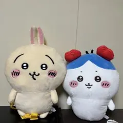 ちいかわ　ぬいぐるみリュック　カニカチューシャBIGぬいぐるみ　うさぎ　ハチワレ