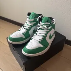 AIR JORDAN 1 MID 25cm LUCKY GREENのサムネイル