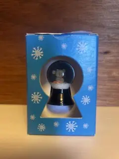 スノードーム　クリスマスマーケット くま テディベア