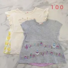 ニットプランナー Tシャツ 2枚セット 100cmのサムネイル
